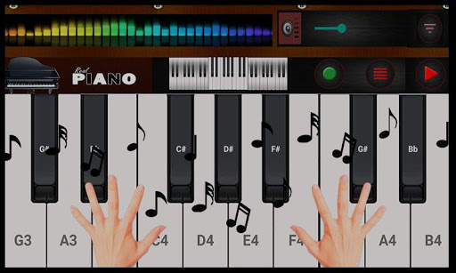 Real Piano Keyboard स्क्रीनशॉट 3