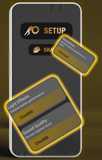 GFX Tool for PUBG - Game Launcher & Optimizer screenshot 3