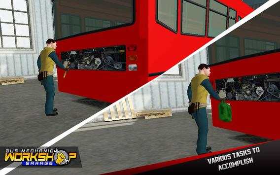 Bus Mechanic Lokakarya Garage screenshot 2