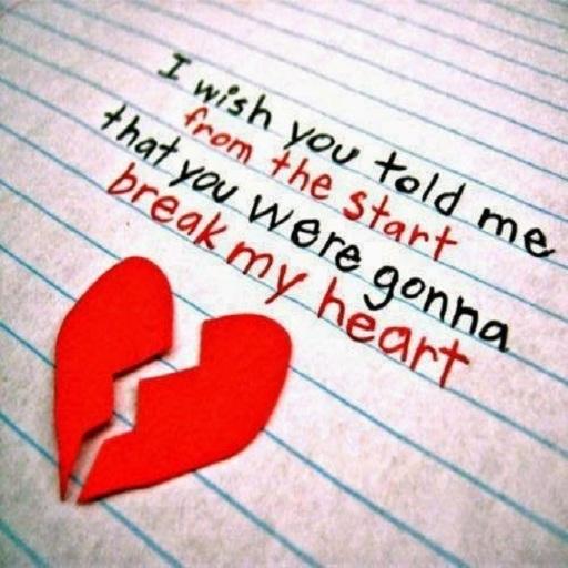 Sad Love Quotes Broken Heart Attitude status icon