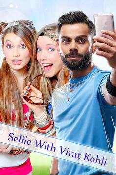 Selfie with Virat Kohali 1 تصوير الشاشة