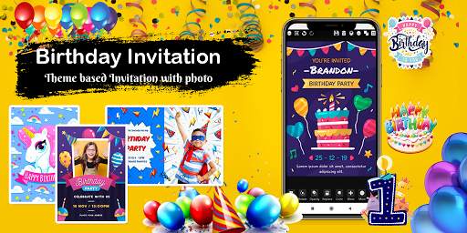 Invitation maker 2020 Birthday & Wedding card Free screenshot 3