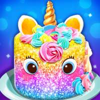 Glitter Cake - Unicorn Rainbow Food Maker logo