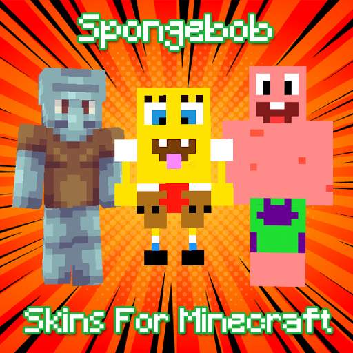 SpongeBob Skins for Minecraft PE 1.0