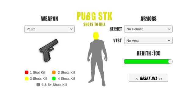 PUBG - Shots to Kill screenshot 1