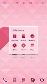 Heart Twinkle Launcher theme screenshot 5