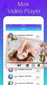 MAX Video Player : Full HD Video Player 2019 screenshot 1