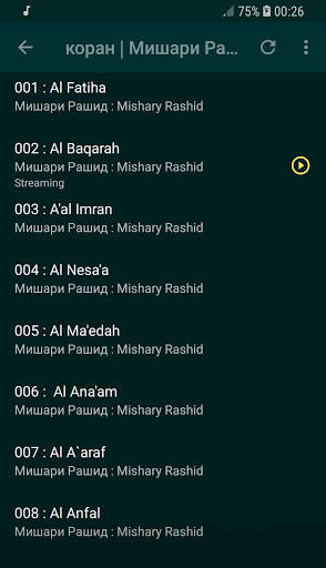 sourate al baqara al afasy offline screenshot 3