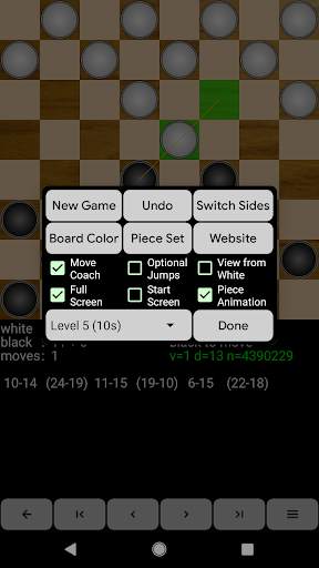 Checkers for Android screenshot 3