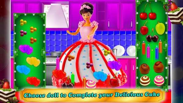 Doll Cake Maker Cooking Game screenshot 4