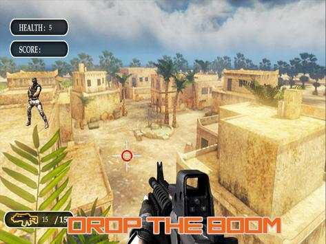 Sniper Shooting in the Desert screenshot 4