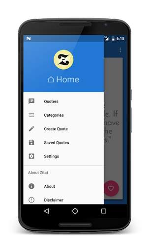 Zitat : Best Quotes App on PlayStore screenshot 6