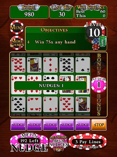 Poker Slots Deluxe 10 تصوير الشاشة