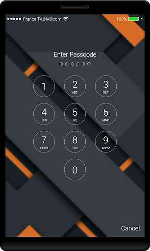 OS10 Lock Screen : with Notifications screenshot 2