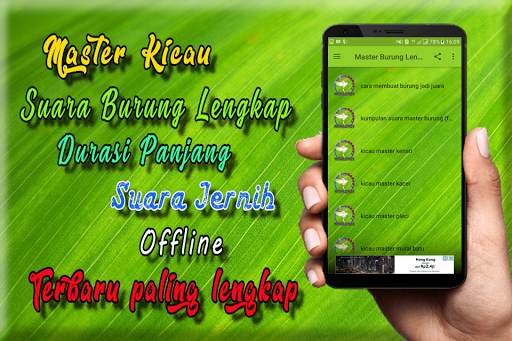 Suara Burung Lengkap MP3 screenshot 2