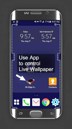 S6 Edge HD Live Wallpaper screenshot 5