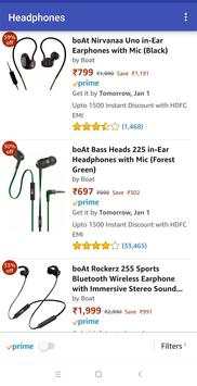 Online Shopping Headphones at Amazon screenshot 8