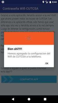 Contraseña Wifi CUTCSA screenshot 2