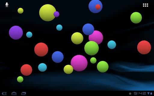 Colorful Bubble Live Wallpaper screenshot 7