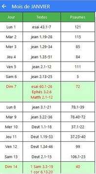 Calendrier biblique 2018 скриншот 2