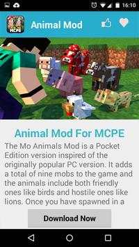 Animal MOD For MCPE! screenshot 2