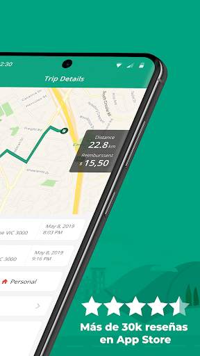Registro de km con Driversnote screenshot 2