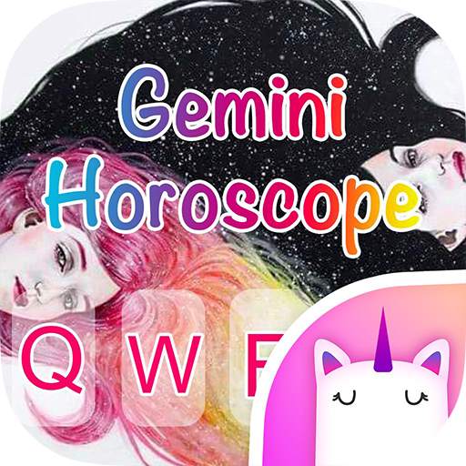 Gemini Horoscope Free Keyboard Theme 1.0