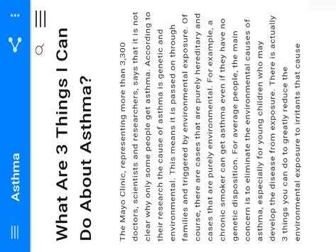 Asthma: Symptoms, Causes, and Treatment screenshot 8