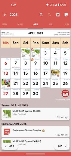 Kalender Indonesia 2024 screenshot 1