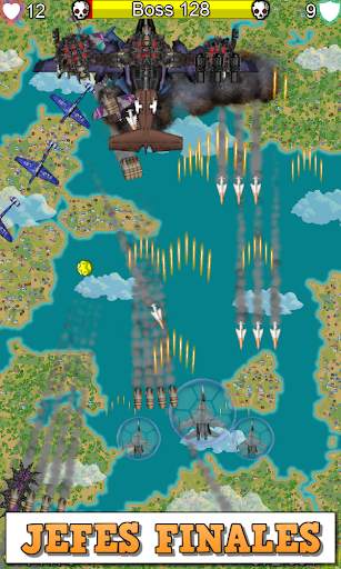 Juego de aviones de guerra screenshot 8