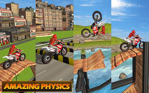 Tricky Bike Stunt Racing Game 2020 screenshot 1