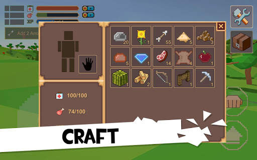 Crafting Survival: Pixel World screenshot 2