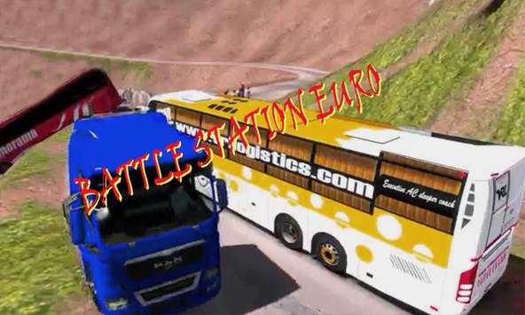 Simulator Bus Canter:battle Hill screenshot 4