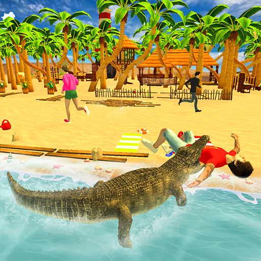Hungry Wild Crocodile Attack Simulator иконка