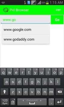 Pvl Browser screenshot 2