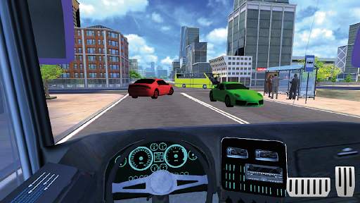 Modern Bus 3D Parking Games screenshot 2