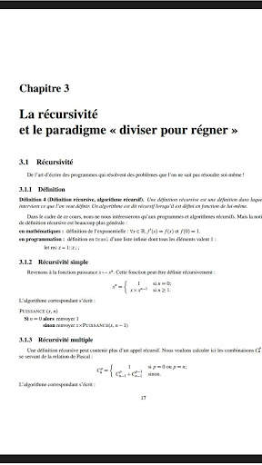 Cours Algorithme screenshot 4
