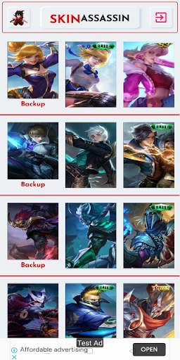 Afrizal VIP New - Tools Skin ML screenshot 5