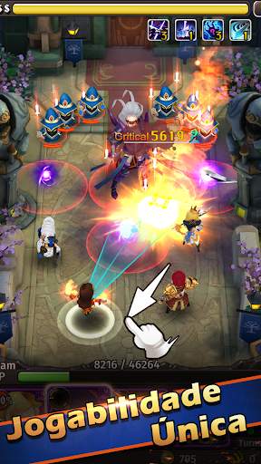 Hyper Heroes: Marble-Like RPG screenshot 1