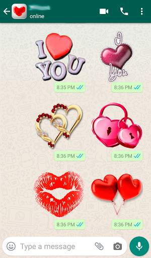 Love Stickers for WhatsApp ❤️❤️❤️ screenshot 2