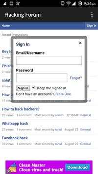 Hacking Forum screenshot 2
