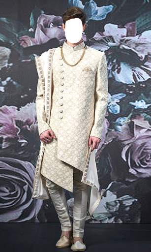Men Sherwani Photo Suit 7 تصوير الشاشة