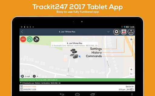 Trackit247: Live GPS Tracking скриншот 8