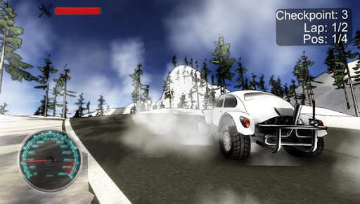 Looney Rally - racing rally game screenshot 2