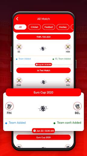 Dream Prediction Sports 11 App screenshot 3