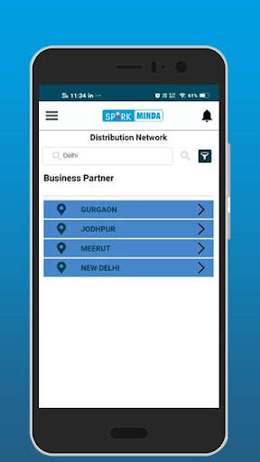 SPARK MINDA AFTERMARKET MOBILE APP screenshot 6