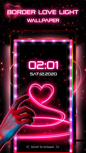EDGE Border Light - Live Wallpaper screenshot 1