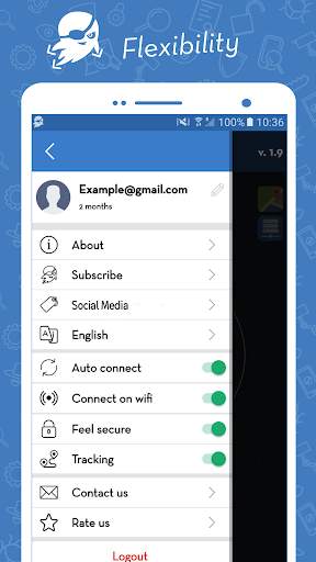CasperVPN  Free Android VPN - Fast & Secure VPN screenshot 3