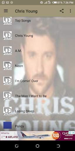 Chris Young Songs screenshot 2