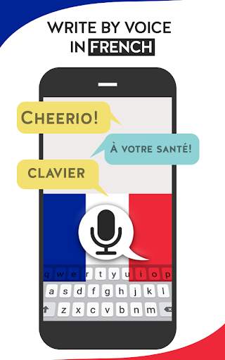 French Voice Typing Keyboard - Speech Converter स्क्रीनशॉट 1